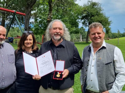 Verleihung der Verdienstmedaille des Landes Tirol an Peter Riml Bild 0