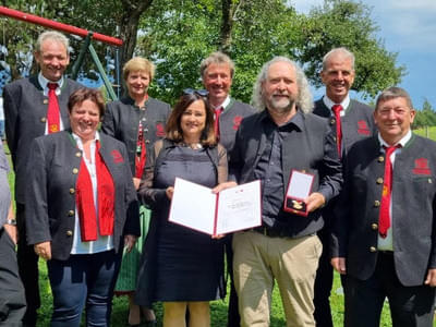 Verleihung der Verdienstmedaille des Landes Tirol an Peter Riml Bild 1