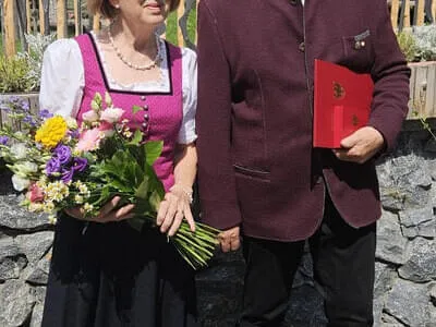 Verleihung der Verdienstmedaille des Landes Tirol an Hans-Peter Gruber
